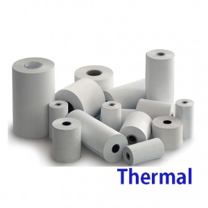 200 Rolls Thermal Paper Receipt Rolls – 2 1/4" X 50' (57mm X 15.3m) 1/2" Core – Cash Register Credit Card