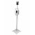 Contactless Temperature Check and Sanitizing Station. Includes